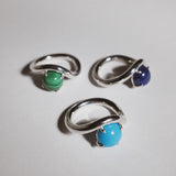 Band Ring I Malachite