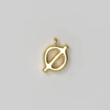 Letter Charms Small Gold
