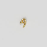 Rose Charm Medium Plated