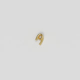 Rose Charm Small Plated