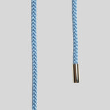 Silk Cord Sky Blue Gold