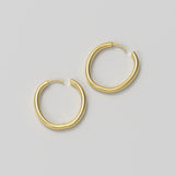 Slim Hoop Large Plated