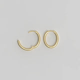 Slim Hoop Medium Plated