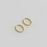 Slim Hoop Medium Plated