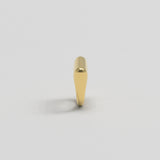 Sculpt Ring Slim Gold