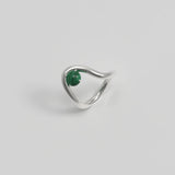 Band Ring II Malachite