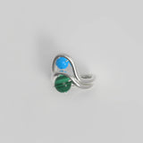 Band Ring I Malachite