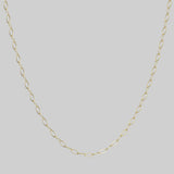 Cable Necklace I Plated