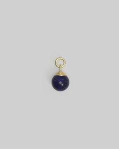 Lolly Charm Lapis Plated