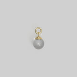 Lolly Charm Moonstone Plated