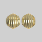 Madeleine Studs Large Plated