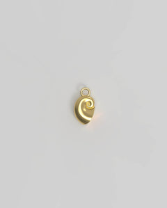 Shell Charm Gold