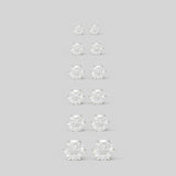 Muse Ear Studs Round Diamond