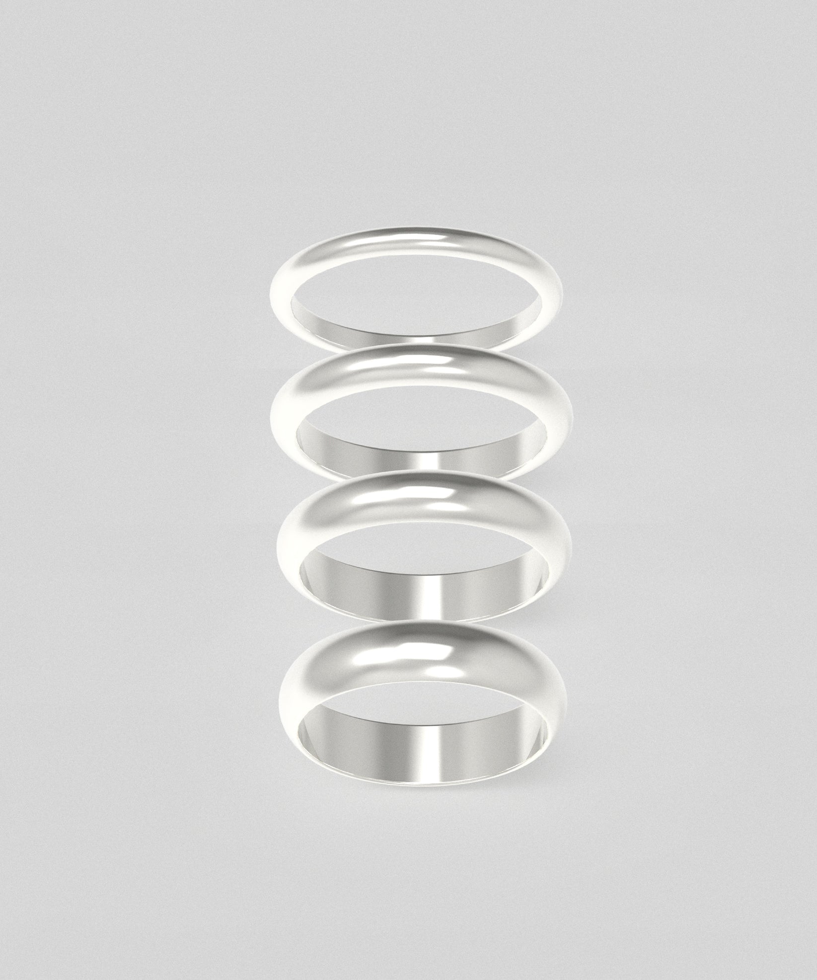 Band Ring Curved 2mm