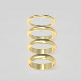 Band Ring Curved 5 mm