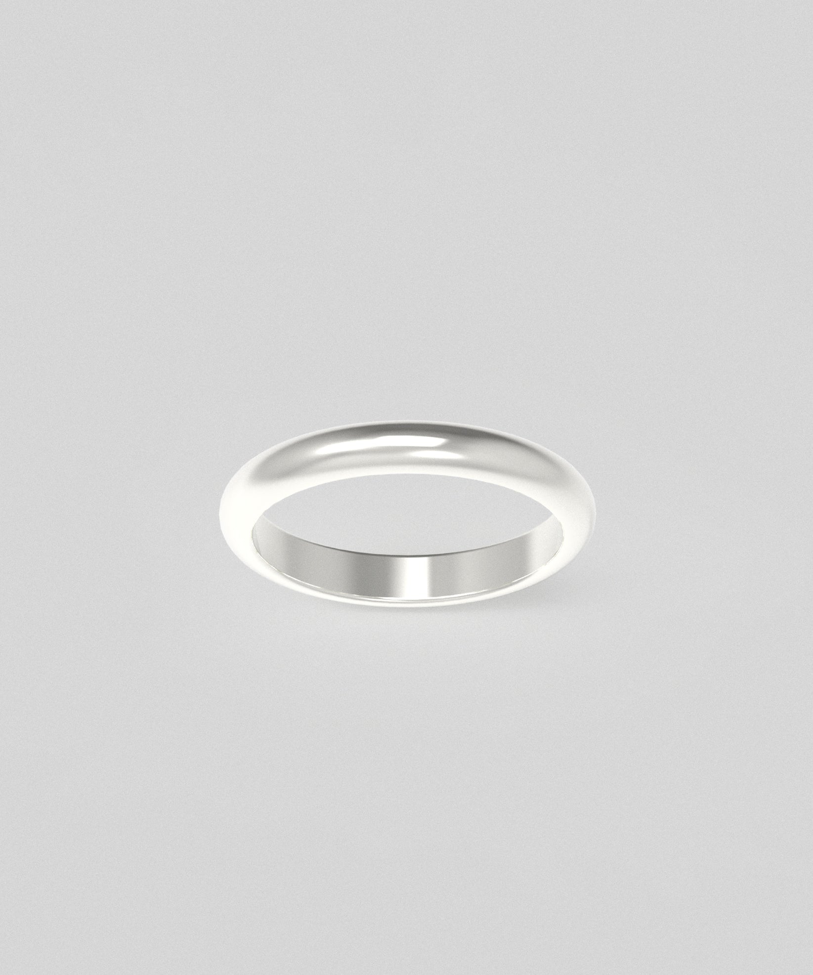 Band Ring Curved 3 mm