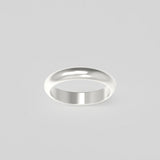Band Ring Curved 4 mm