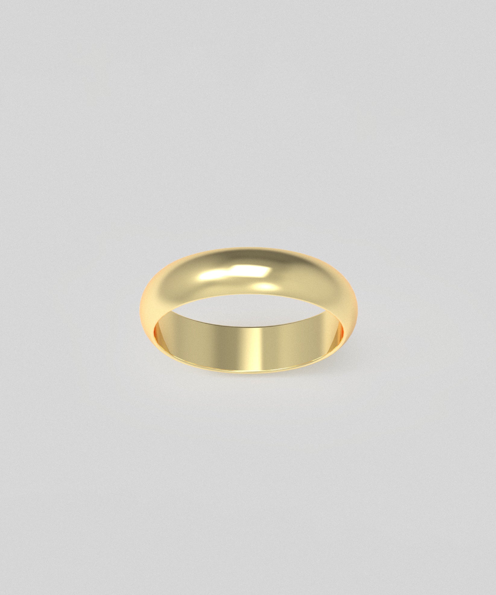 Band Ring Curved 5 mm