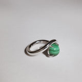 Band Ring I Malachite