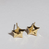 Star Ear Studs Plated