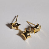 Star Ear Stud Gold
