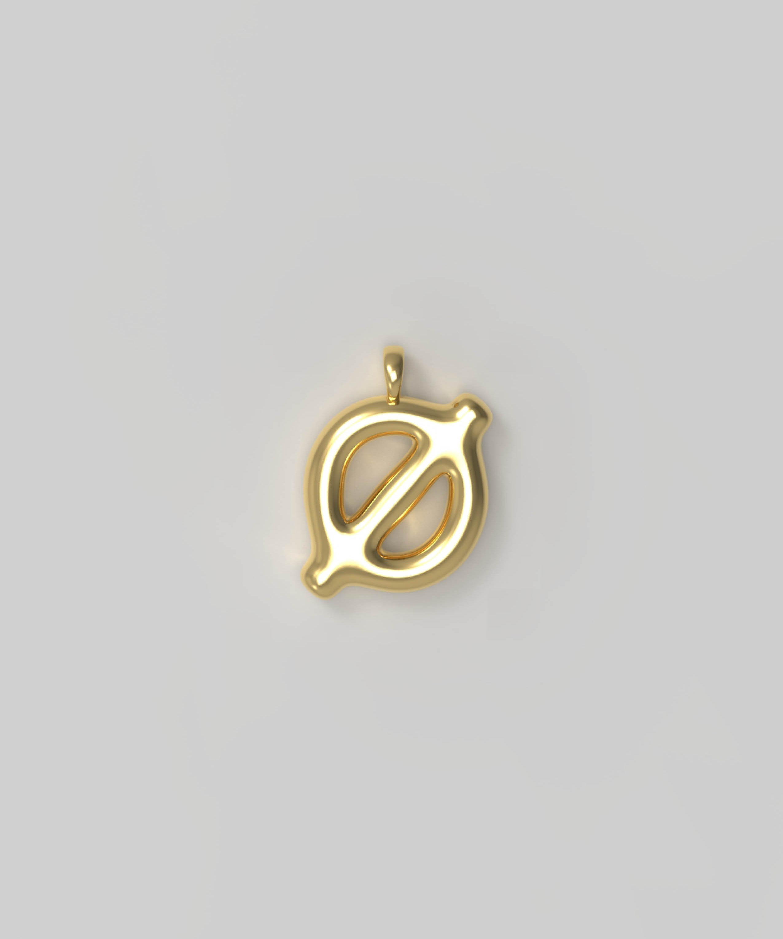 Letter Charms Small Gold