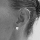 Muse Ear Studs Round Diamond