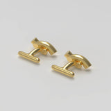 Rose Cufflinks Gold