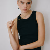 Lolly Charm Onyx Plated